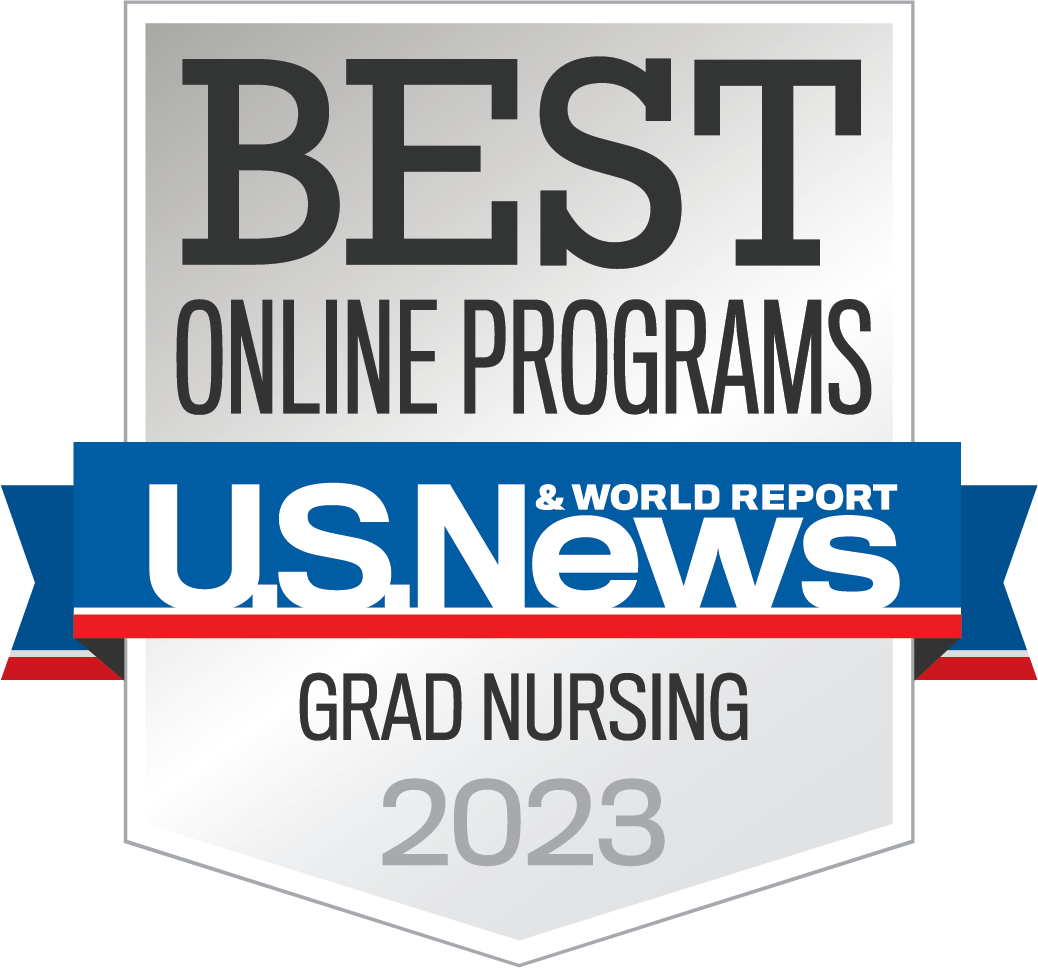 Best Online Programs Grad Nursing 2023 by U.S. News & World Report